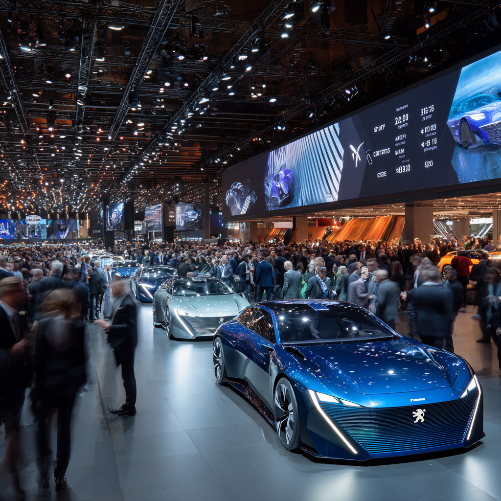Calendrier exclusif des salons auto 2026